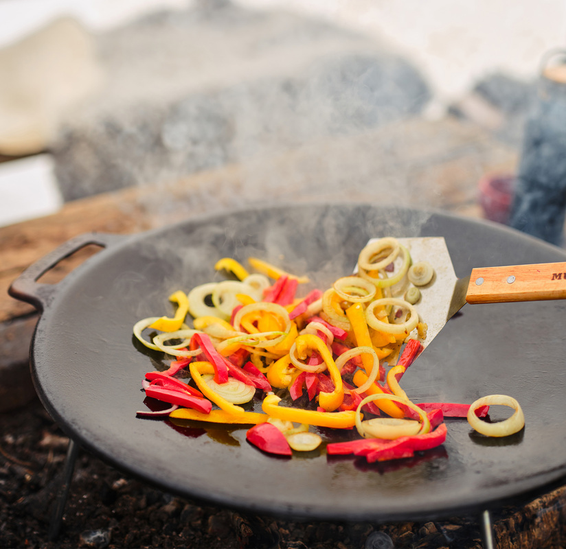Stegeplade uden ben Varmvalset stål 38 cm