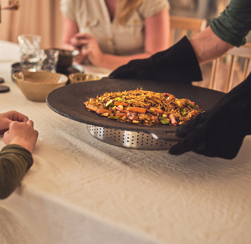 Stegeplade uden ben Varmvalset stål 48 cm