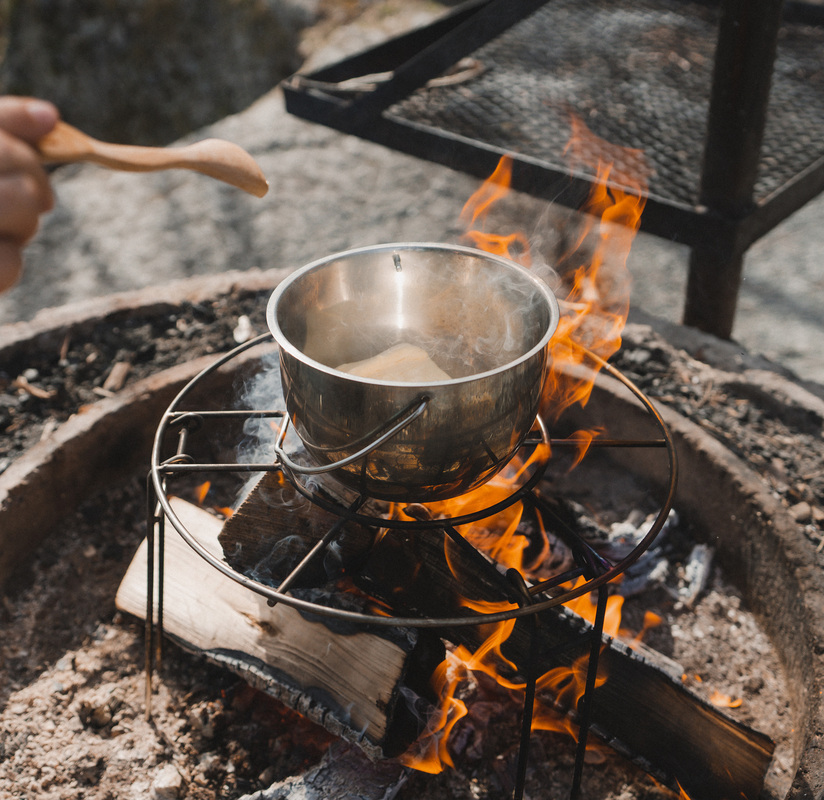 Madlavningsildsted Rustfrit