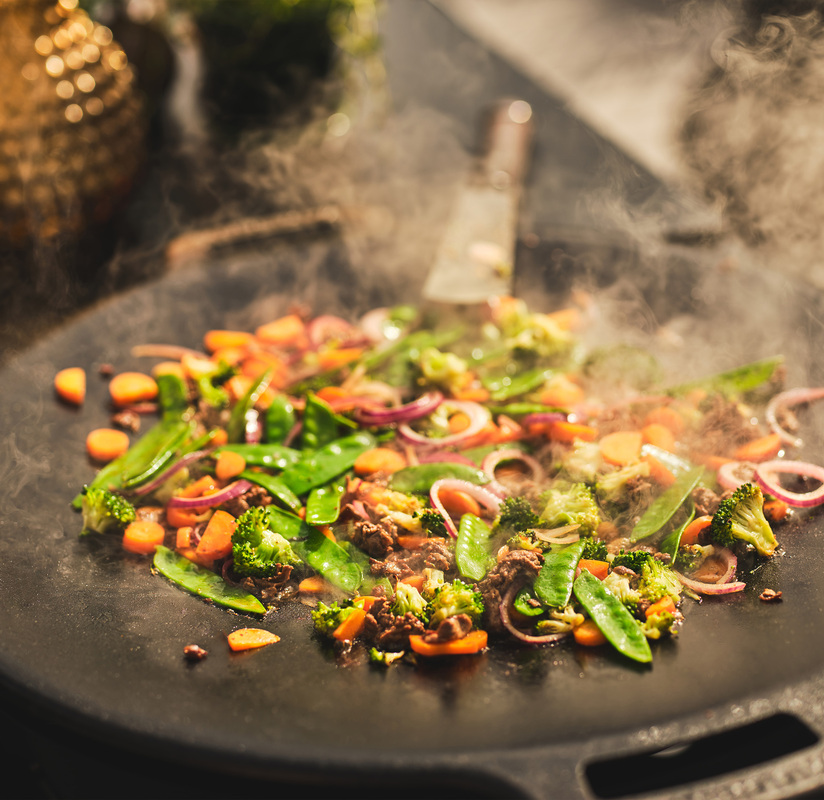Stegeplade uden ben Varmvalset stål 58 cm