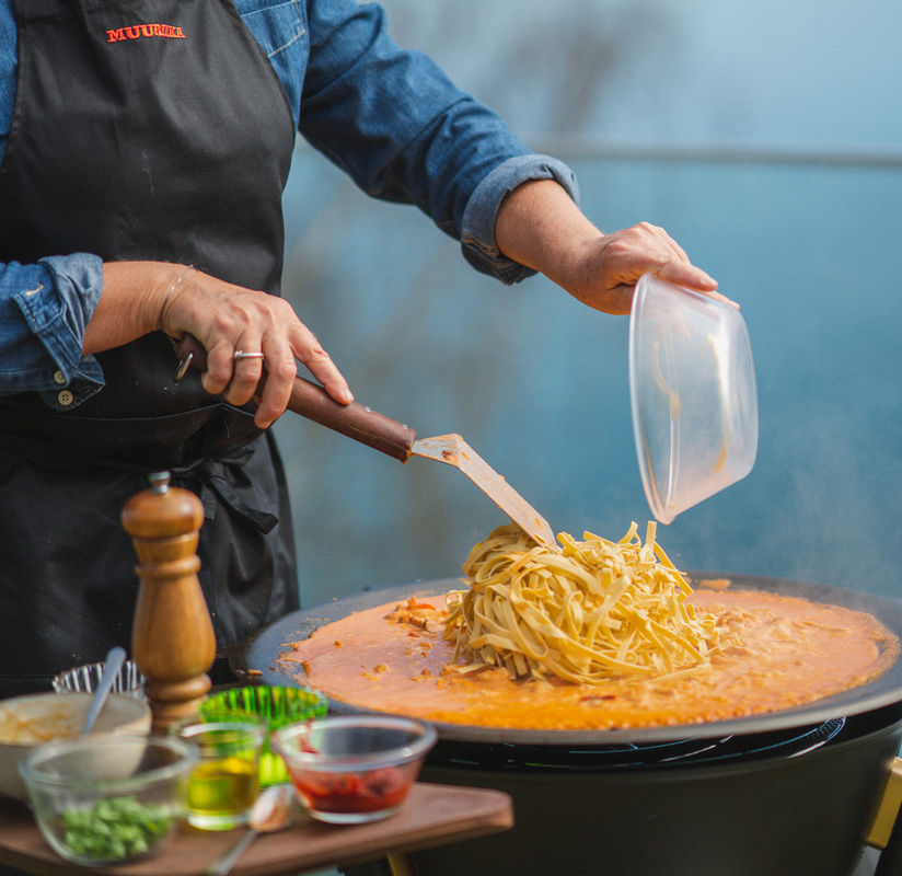 Grill- og stegespade Rustfri/ask