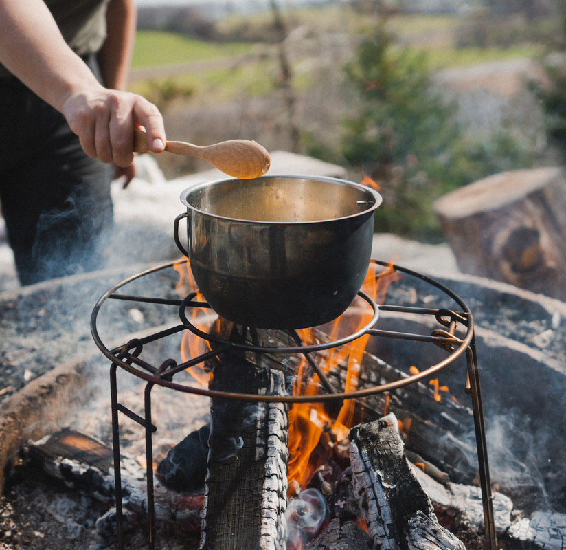 Madlavningsildsted Rustfrit